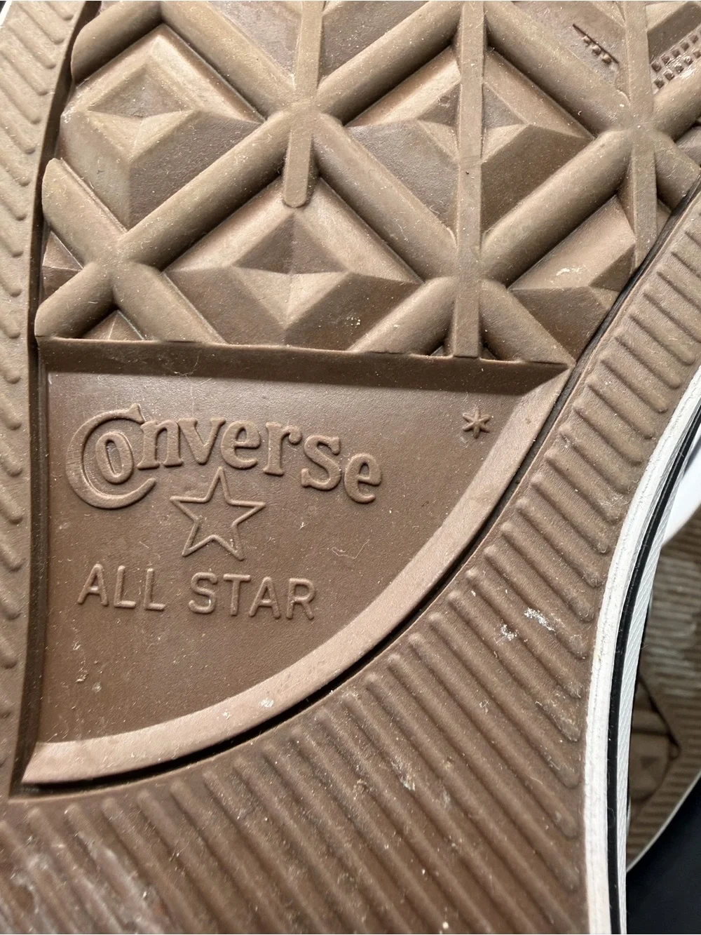 Converse Black & White Chuck Taylor High-Top Sneakers-W-11/M-9 - Picture 6 of 7